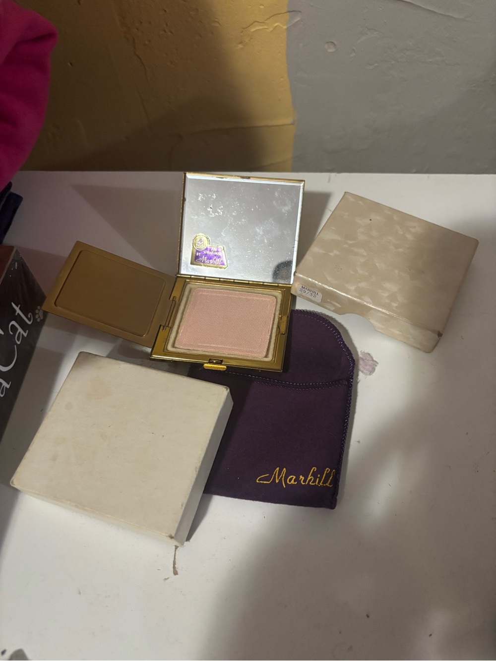 mark. Powder Blush Compact in Light Pink